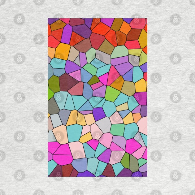 colored triangles iPhone case by Shadow3561